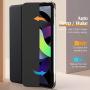 TiMOVO Case for New iPad Air 4th Generation, iPad Air 4 Case (10.9-inch, 2020), [Support 2nd Gen Apple Pencil Charging] Slim Stand Protective Cover Shell with Auto Wake/Sleep - Black