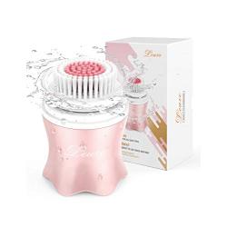 Leuxe Facial Cleansing Brush, IPX6 Waterproof Rotating Face Brush for Deep Cleansing, 3 Modes and Smart Timer