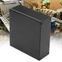 DIY Aluminum Project Box Electronic Junction Box Aluminum Cooling Box Enclosure Case Shell 4 inch Circuit Board Box 40100110mm Black