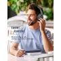 Mpow 60Hrs Bluetooth Headphones, Wireless Headphones Over Ear with Bluetooth 5.0, HiFi Stereo, Protein Earpads, CVC6.0 Mic, Wireless Wired Headset for Kids, Adults, Home Office, Online Class