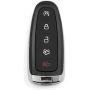 uxcell New 5 Buttons Uncut Insert Key Fob Remote Control Case Shell Replacement M3N5WY8609 for Ford MKS MKT 2013-2014