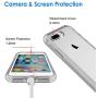 JETech Case for iPhone 8 Plus and iPhone 7 Plus 5.5-Inch, Shock-Absorption Bumper Cover, Anti-Scratch Clear Back (Grey)