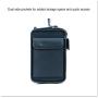 Bond Street, Ltd. 456110BLK Rolling Computer/Catalog Case, Koskin, 19 x 9 x 15-1/2 Inches, Black