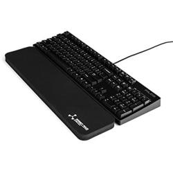 Grifiti Fat Wrist Pad 17 in Black is a 4 Inch Wide Wrist Rest for Standard Keyboards and Mechanical Keyboards New Materials