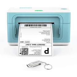 Label Printer, 150mm/s Thermal Shipping Label Printer for Shipping Packages, SME Postage Labels,Labeling, Compatible with Shopify,Etsy,Ebay,Paypal,UPS,USPS,FedEx,etc