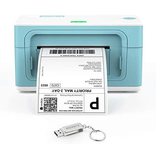 Label Printer, 150mm/s Thermal Shipping Label Printer for Shipping Packages, SME Postage Labels,Labeling, Compatible with Shopify,Etsy,Ebay,Paypal,UPS,USPS,FedEx,etc