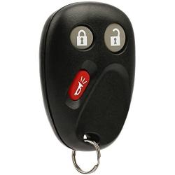 Key Fob Keyless Entry Remote fits 2003 2004 2005 2006 Chevy Tahoe Suburban Silverado Avalanche Equinox SSR / GMC Sierra Yukon / Cadillac Escalade / Hummer H2 / Pontiac Torrent / Saturn Vue (LHJ011)