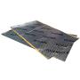 GRNERIC 80 mil 36 sqft Car Sound Deadening Mat, Waterproof Auto Foil Installation, Sound Dampening Insulator, Butyl Automotive Sound Deadener, Audio Noise Insulation and dampening (Silver)
