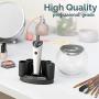 Luxe Makeup Brush Cleaner - 5oz Makeup Cleaning Solution Included |USB Charging Station| 3 Adjustable Speeds| Instantly Wash and Dry Your Makeup Brushes