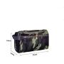 Tumecos Toiletry Dopp Kit Travel Electronics Organizer Shaving Accessories Bag (Army Green 3)