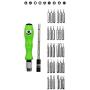 32-in-1 Screwdriver Repair Tool Kit With 30 Screwdriver Bit Repairing Electronics Digital Repairmobile phones, other electronic products.
