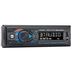 Dual XRM59BT Single-DIN in-Dash All-Digital Media Receiver with Bluetooth