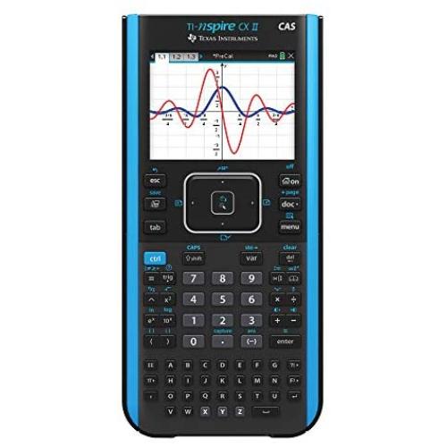 Texas Instruments TI-Nspire CX II CAS Color Graphing Calculator with Student Software (PC/Mac)