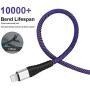 (1Ft 3 Pack) iPhone Charger Cable,[MFi Certified] Lightning Cable Nylon Braided iPhone Charger Cable for Charging and Syncing Compatible with iPhone 11/11 Pro/X/XS/XR/XS Max/8/8 Plus/7 Plus