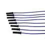 A-Team Performance Silicone Spark Plug Wires Set BBF FE Big Block Compatible with Ford Valve Cover 332 351C 351M 352 360 361 370 390 400 427 428 429 460 514 Blue 8.0mm