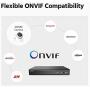ANNKE 8-Channel 4K Security Video DVR Recorder 5-in-1 H.265+ Hybrid DVR with 1TB Hard Drive, Supports 8Pcs 4K TVI/5MP AHD/4MP CVI and CVBS Cameras and 2CH 6MP IP Cameras for Home Surveillance System