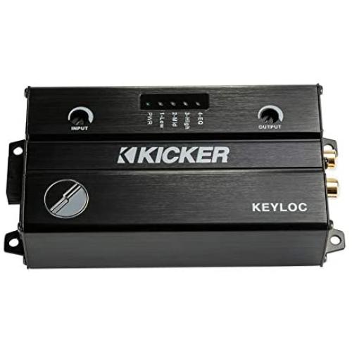 Kicker 47KEYLOC Smart 2 Channcel Line Output Converter Easy Factory Radio Setup