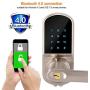 Door Lock, Digital Keypad APP Control Smart Electronic Locks, Home Security Entry Systems for Home Hotel Apartment