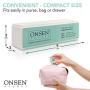 Onsen Professional Nail Buffer, Ultimate Shine Nail Buffing Block With 3 Way Buffing Methods, Smooth & Shine After Onsen Nail Filer, Compact Purse Size Manicure Tools for Optimum Nail Care