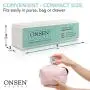 Onsen Professional Nail Buffer, Ultimate Shine Nail Buffing Block With 3 Way Buffing Methods, Smooth & Shine After Onsen Nail Filer, Compact Purse Size Manicure Tools for Optimum Nail Care