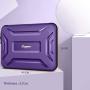 SUPGEAR Laptop Sleeve Case for 13-13.3 Inch Notebook, Shockproof Waterproof Computer Bag Protective Compatible for MacBook Pro, MacBook Air, Notebook, Microsoft Surface, Chromebook (Purple)
