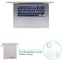 MOSISO Compatible with MacBook Pro 16 inch Case 2020 2019 Release A2141 with Touch Bar Touch ID, Protective Plastic Hard Shell Case & Keyboard Cover & Screen Protector & Storage Bag, Navy Blue