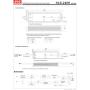 MEAN WELL LED Driver Single Output Switching Power Supply - Current Adjustable by Output Cable, 48V 5A 240W - HLG-240H-48B