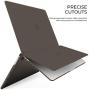 OneGET Laptop Case for MacBook Pro 13 Inch Case with Touch Bar 2016 2019 A1989 A1706 A1708 A2159 Minimalist Thin Matte PP Hard Shell Cover for Pro 13 (Black)
