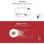 FuzeCard | Card-shaped digital minimalist wallet for men | Card holder wallet | 0.03 inch ultra slim | Consolidate all your magnetic stripe & barcode card | NOT SUPPORTS STORING EMV IC CHIP CARD.