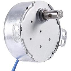 Yosoo Health Gear Synchron Motor, Synchronous Motor Turntable Motor Electric Cup Turner Motor 50/60Hz AC 100-127V 5-6RPM/MIN CCW/CW 4W Direction for Hand-Made, School Project, Model or Guide Motor