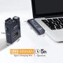 Wireless Microphone for i Phone Comica BoomX-DMI2 2.4G Digital Mini Wireless Lavalier Lapel Mic,Transmitter and Receiver for iPad,iPhone iOS Phone,Lav Mic for Vlogging YouTube Facebook Live-stream