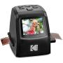 KODAK Mini Digital Film & Slide Scanner – Converts 35mm, 126, 110, Super 8 & 8mm Film Negatives & Slides to 22 Megapixel JPEG Images – Includes - 2.4 LCD Screen – Easy Load Film Adapters