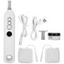 NSWD Electronic Acupuncture Pen with Replaceable Massage Head, for Pain Relief, Meridian Energy Pain Therapy Relief USB Charging