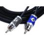 Kicker 46QI25 Car Audio 16 Foot Amp Amplifier 2 Channel Stereo RCA Cable QI25
