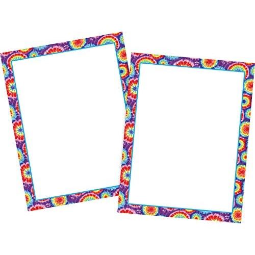 Barker Creek Computer Paper 2 Pack (100 sheets) - Tie-Dye (BC3607)