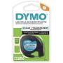 DYMO - DYM16952 Authentic LetraTag Labeling Tape for LetraTag Label Makers, Black Print on Clear pastic Tape, 1/2 W x 13 L, 1 roll (16952)