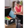 Vaultz Locking File Storage Chest, Two-Handled, Letter/Legal File Storage