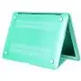 Se7enline MacBook Air 11 inch Cover Rubberized Frosted Soft-Touch Plastic Hard Shell Case for MacBook Air 11.6 A1370, A1465 with Sleeve Bag, Keyboard Cover, Screen Protector, Dust Plug, Aqua Green