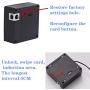 Electronic Cabinet Lock, Hidden DIY RFID Lock Electronic Cabinet Lock ， RFID Card/Tag Card/Induction Swipe Card to Unlock,for Wooden Cabinet Drawer Locker Cupboard