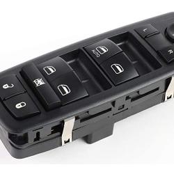 DNA Motoring WSW-025 Factory Style Driver Side Master Power Window Lifter Switch For JOURNEY NITRO LIBERTY 2007-2012, Black