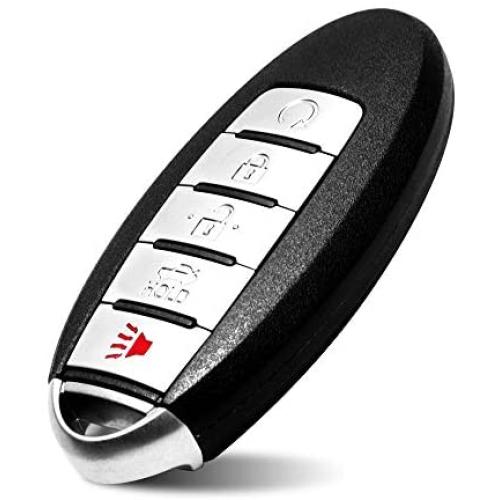 Tyranway Keyless Entry Remote Car Smart Key Fob Fit for Nissan Altima Maxima 2013 2014 2015,P/N:KR5S180144014 (5-Btn)
