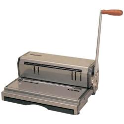 Akiles 13'' Heavy Duty Coilmac M 41 manual Punching & Binding Machine with EZ Inserting Table