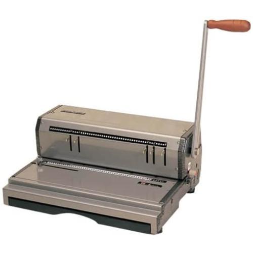 Akiles 13'' Heavy Duty Coilmac M 41 manual Punching & Binding Machine with EZ Inserting Table