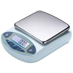 RESHY High Precision Lab Scale 5000g x 0.01g Digital Analytical Electronic Balance Laboratory Lab Scale Jewelry Scale Kitchen Scale Scientific Scale 0.01g Accuracy