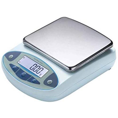 RESHY High Precision Lab Scale 5000g x 0.01g Digital Analytical Electronic Balance Laboratory Lab Scale Jewelry Scale Kitchen Scale Scientific Scale 0.01g Accuracy