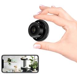 Veroyi Mini IP Camera WiFi Home Security Surveillance Nanny Camcorder with 2 Way Audio Motion Detection Night Vision
