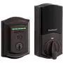 Kwikset Halo Touch Traditional Arched Wi-Fi Fingerprint Smart Lock No Hub Required featuring SmartKey Security in Venetian Bronze (99590-002)