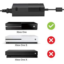 Upgraded Version Xbox One Power Supply Brick Cord, WEGWANG Quiet Ac Adapter Power Supply for Xbox One, Great Charging Accessory Kit with Cable for Xbox One Power Supply - A Must-Have for Xbox One