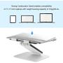 SKYZONAL Aluminum Notebook Desktop Stand Height Adjustable Laptop Stand for Computer PC Notebook MacBook Ipad