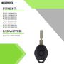 Scitoo 1X Keyless Entry Remote Head Chip Key FOB Transmitter 3 Button Replacement fit BMW Series 315MHz LX8 FZV